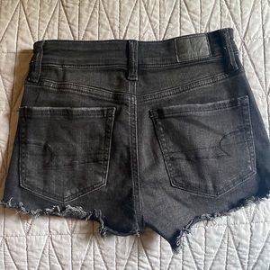 Size 00 American Eagle black short shorts